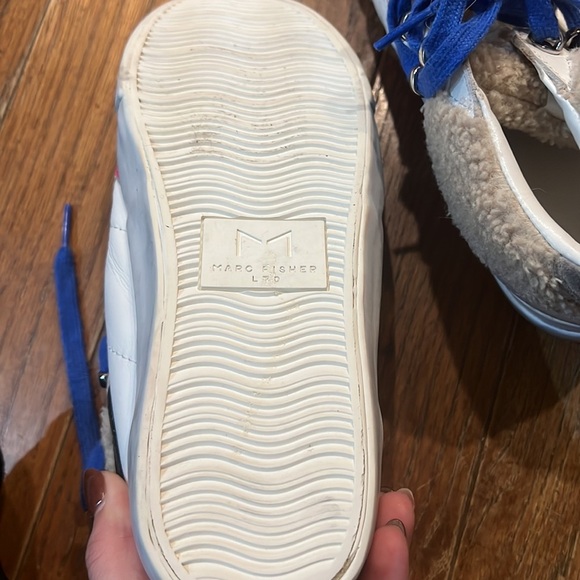 Marc Fisher LTD MLMerin Faux Fur Mid-Top Sneakers - Picture 7 of 7